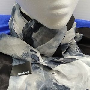 John Lewis 100% silk scarf